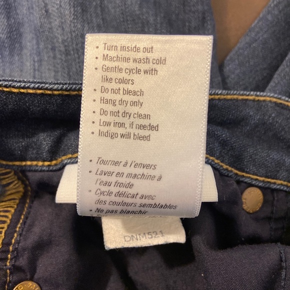 Paige Verdugo Ankle Hartmann Dark Wash Denim Blue Jeans Women’s 26x27 - Picture 8 of 8